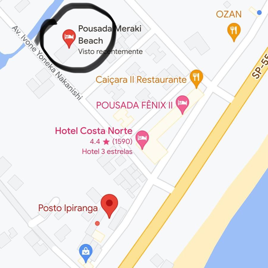Pousada Meraki Beach Caraguatatuba Exterior photo